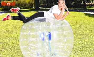 inflatable zorb balls hamster rolling plays